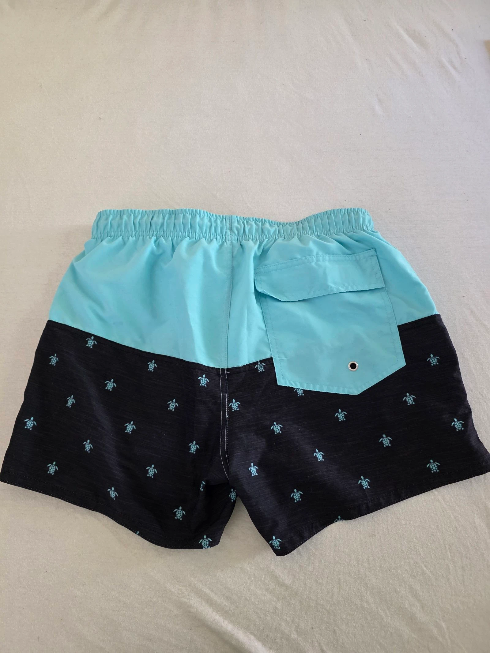 Bañador corto Sun Project - Diseño de Tortugas y Palmera - Talla M – photo 3